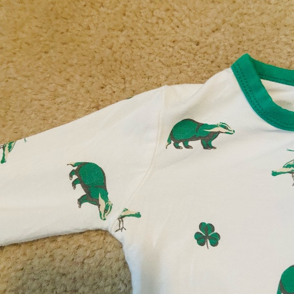 Kyte Baby Bamboo Romper Pajamas - Irish - Picture 6 of 11